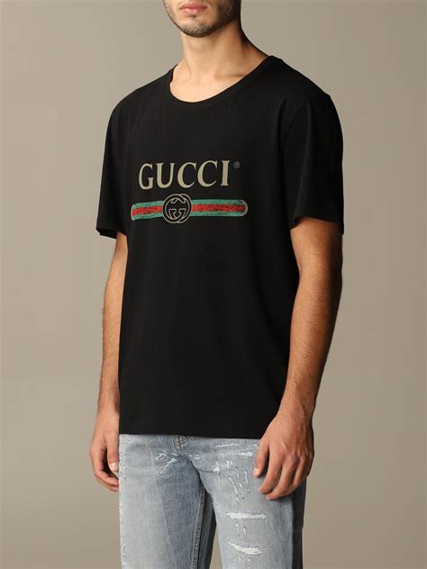 tshirt uomo gucci logo vintage|real vintage gucci t shirt.